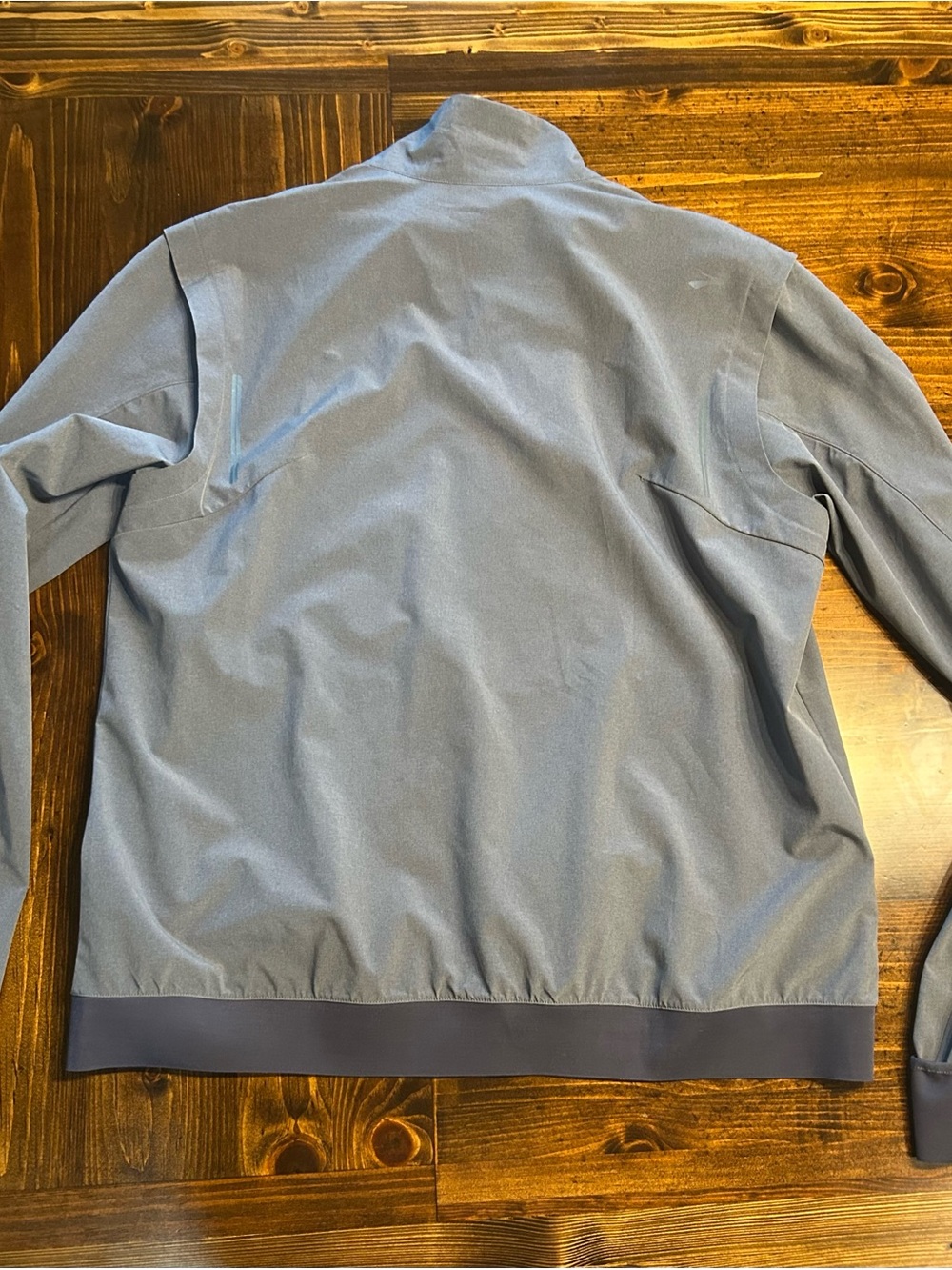 Brooks PureProject Men’s XL Blue Full-Zip Track Running Jacket Windbreaker - Picture 8 of 12